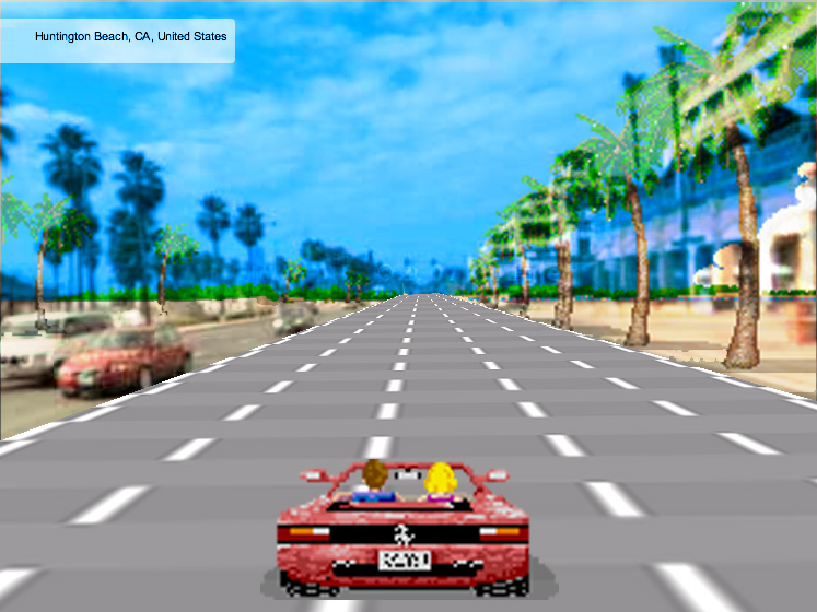 Screenshot 3 (actually OutRun)