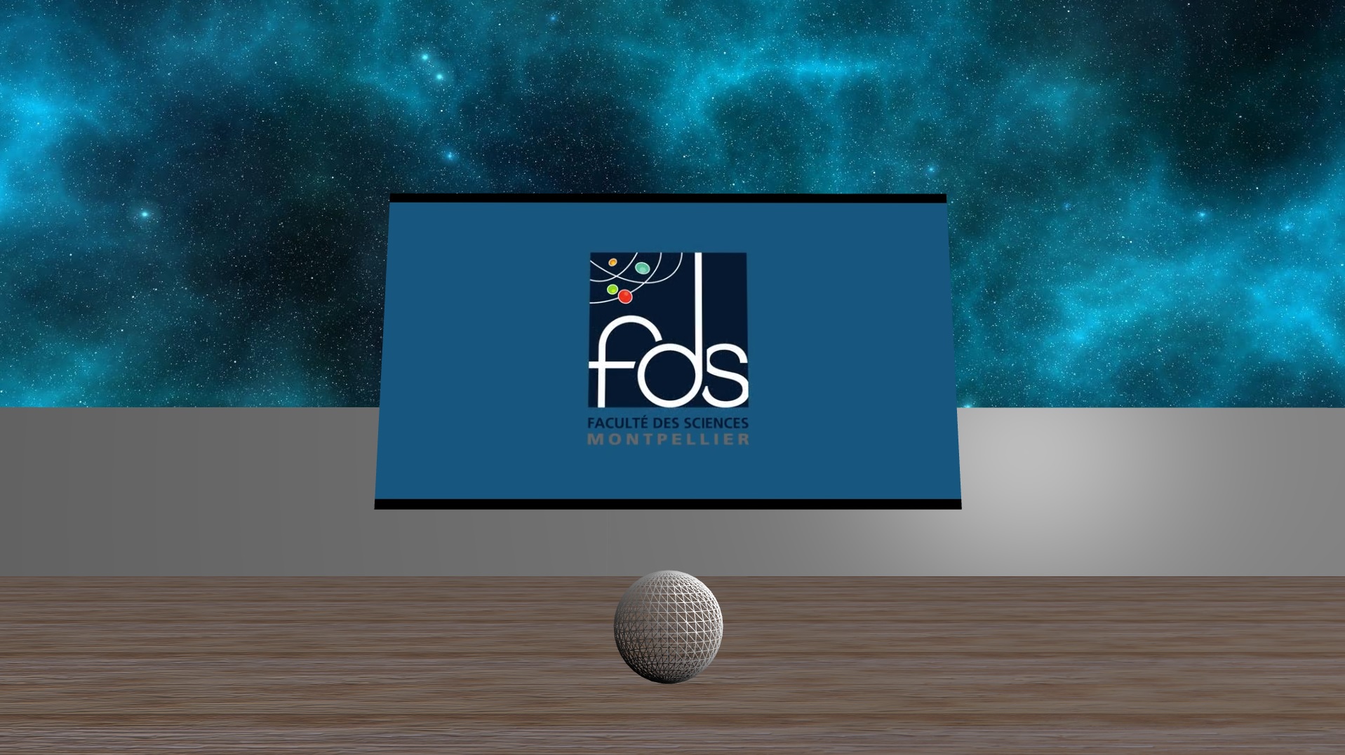 La vidéo de la faculté des sciences dans l'application.
