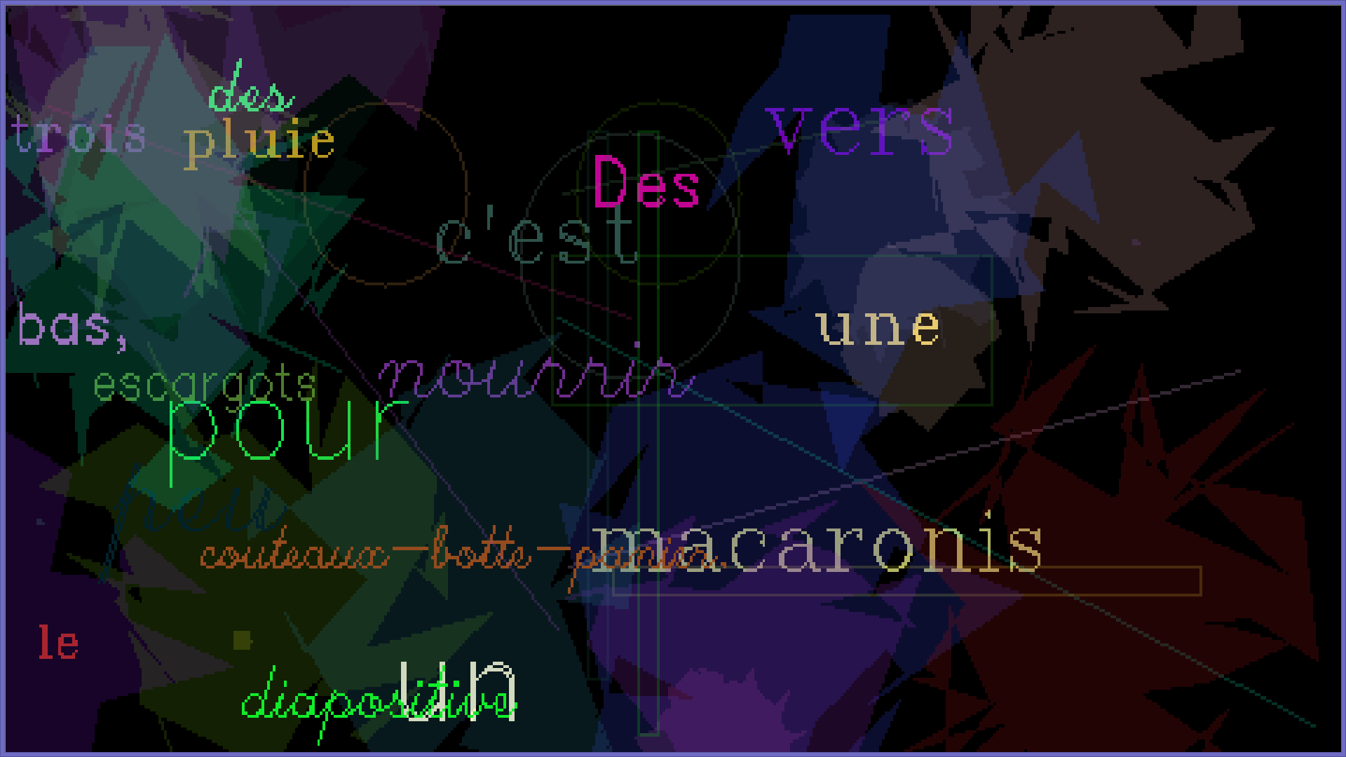 Exemple d'un résultat qu'on peut obtenir.